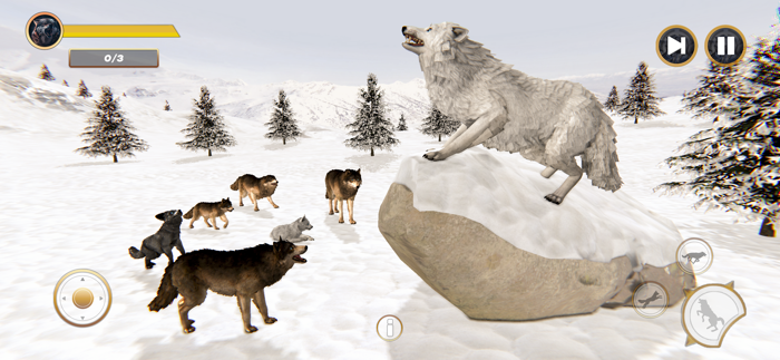 The Wolf Simulator Wild Life