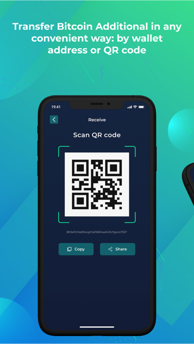 BTCa wallet Screenshot