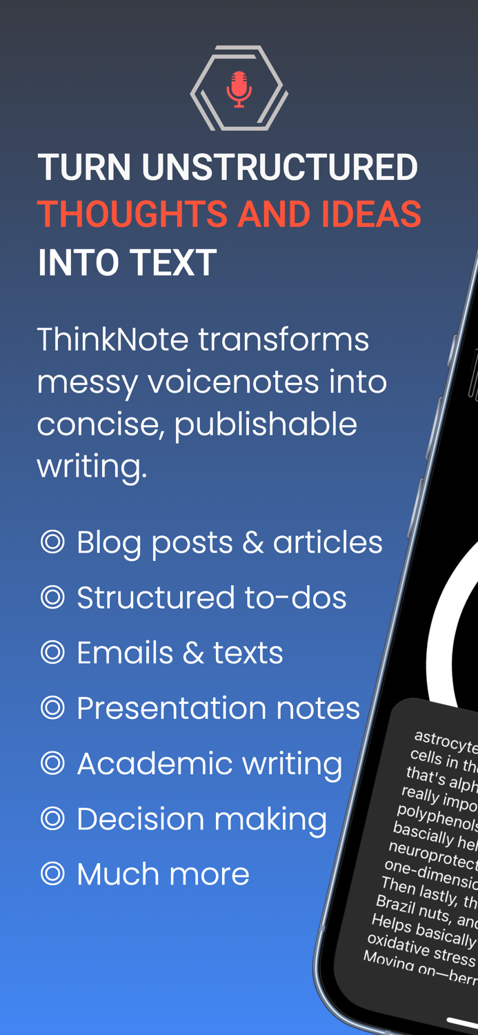 ThinkNote - AI Voice to Text