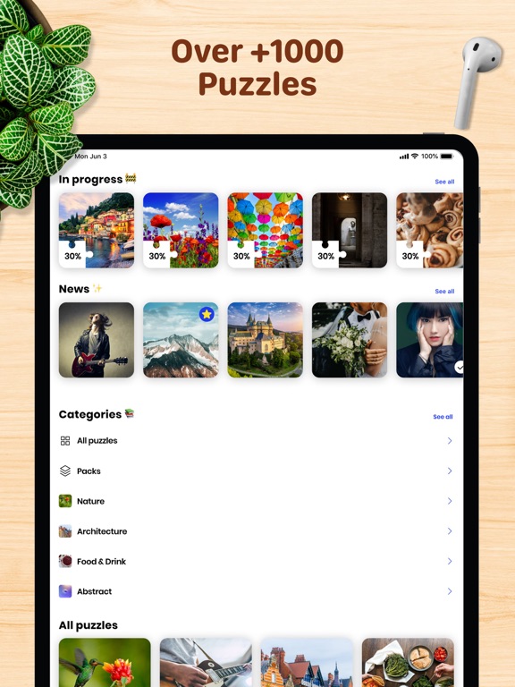 Screenshot #5 pour Jigsaw Puzzle Pop classique