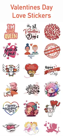 Game screenshot Valentines Day - Love Stickers apk