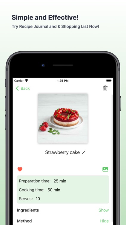 Recipe Journal & Shopping List screenshot-4