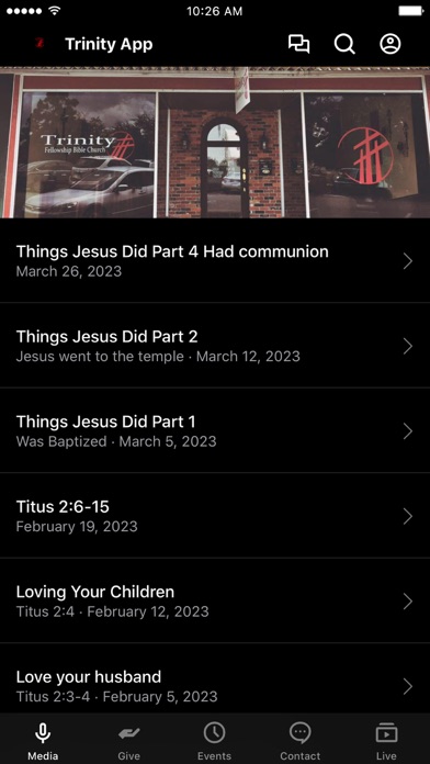 Trinity Fellowship Defuniak Screenshot