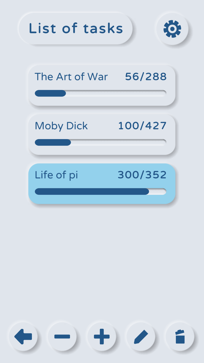 Simple Progress Tracker