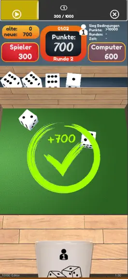 Game screenshot Dice 10000 in 3D apk