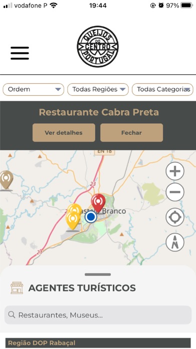 Rota Queijos Centro Portugal Screenshot