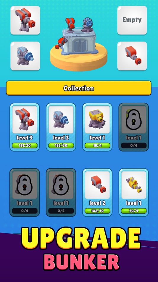 #4. Idle Bunker : TD survivor (iOS) โดย: Amirahmad Bornaee