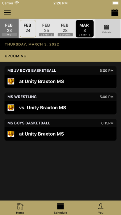 Manassas Park Athletics Screenshot