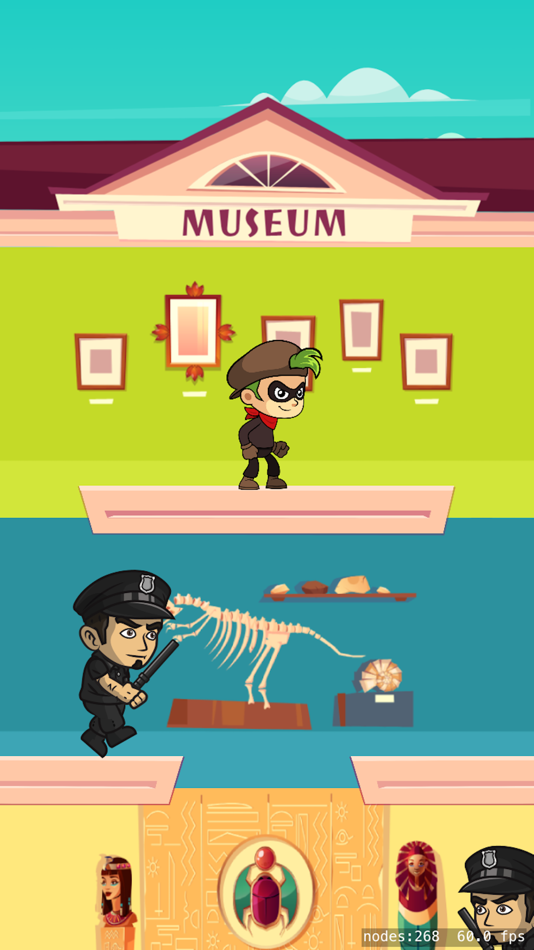 #1. Jewel Thief - Tower Fall Game (iOS) 由: Black Panther Software