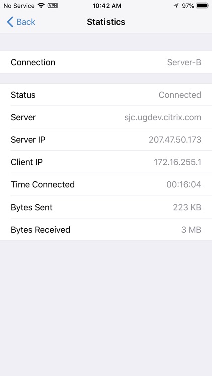 Citrix Secure Access client screenshot-3