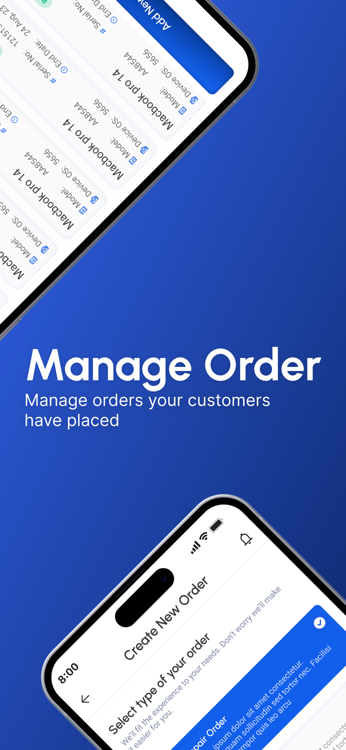 FixTrack Service Management