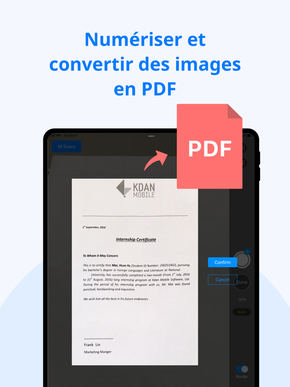 Screenshot #6 pour PDF Reader — Modifier PDF