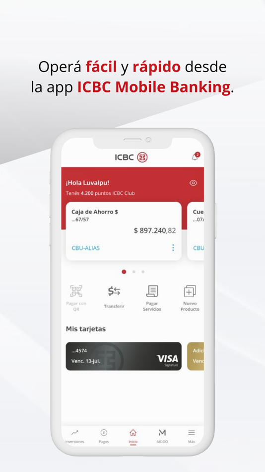ICBC Mobile Banking(Argentina) - 4.11.1 - (iOS)