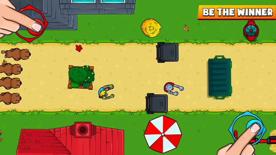 #5. Zombie Party - 1 2 3 4 player (iOS) 由: Hakan Dede