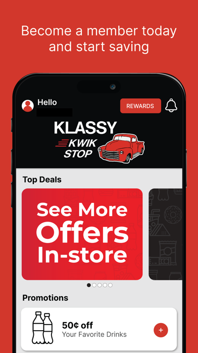 Klassy Kwik Rewards Screenshot