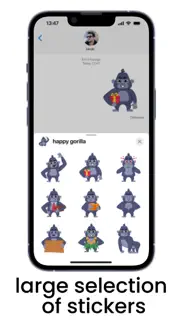 happy gorilla iphone screenshot 2