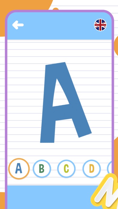 Screenshot #2 pour Apprenez l'alphabet ABC
