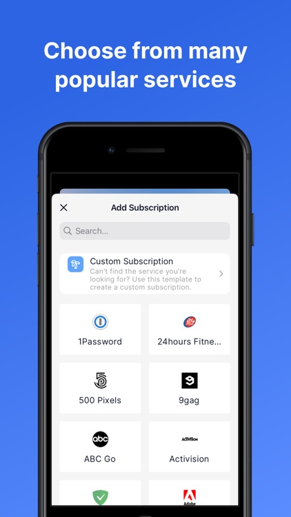 Subtree - Track Subscriptions