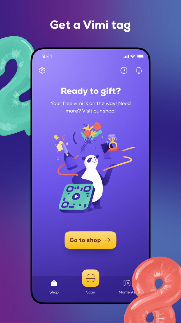 vimi video gift tags by me