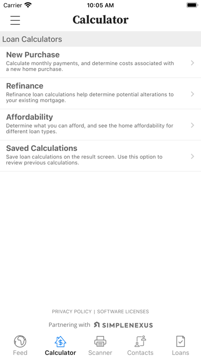 Wentworth Home Loans Screenshot