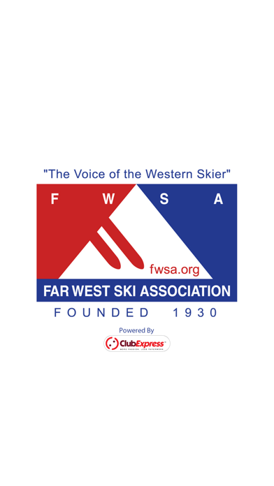 Far West Ski Association Screenshot