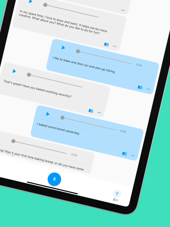 Screenshot #5 pour Toko: Speak English with AI