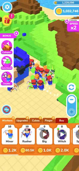 Game screenshot Minecube - Idle apk