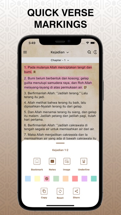 Screenshot #2 pour Alkitab Bahasa Indonesia.