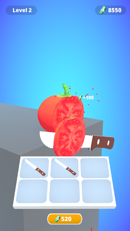 #3. Merge Knife 3D (iOS) 게시자: ENES YAPICI