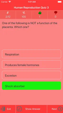 Game screenshot Human Reproduction Quizzes hack