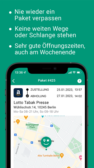 PaketConcierge Screenshot