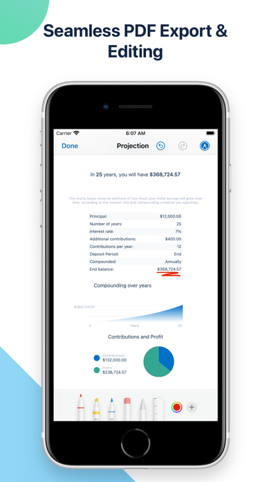 iCompound - Financial Freedom Screenshot