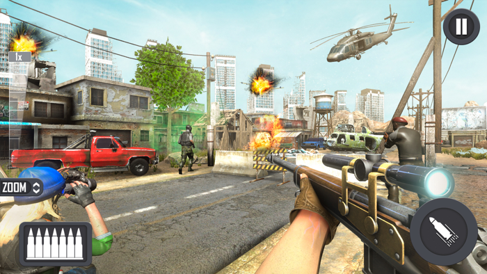 Modern Sniper Gun Shooting 3D