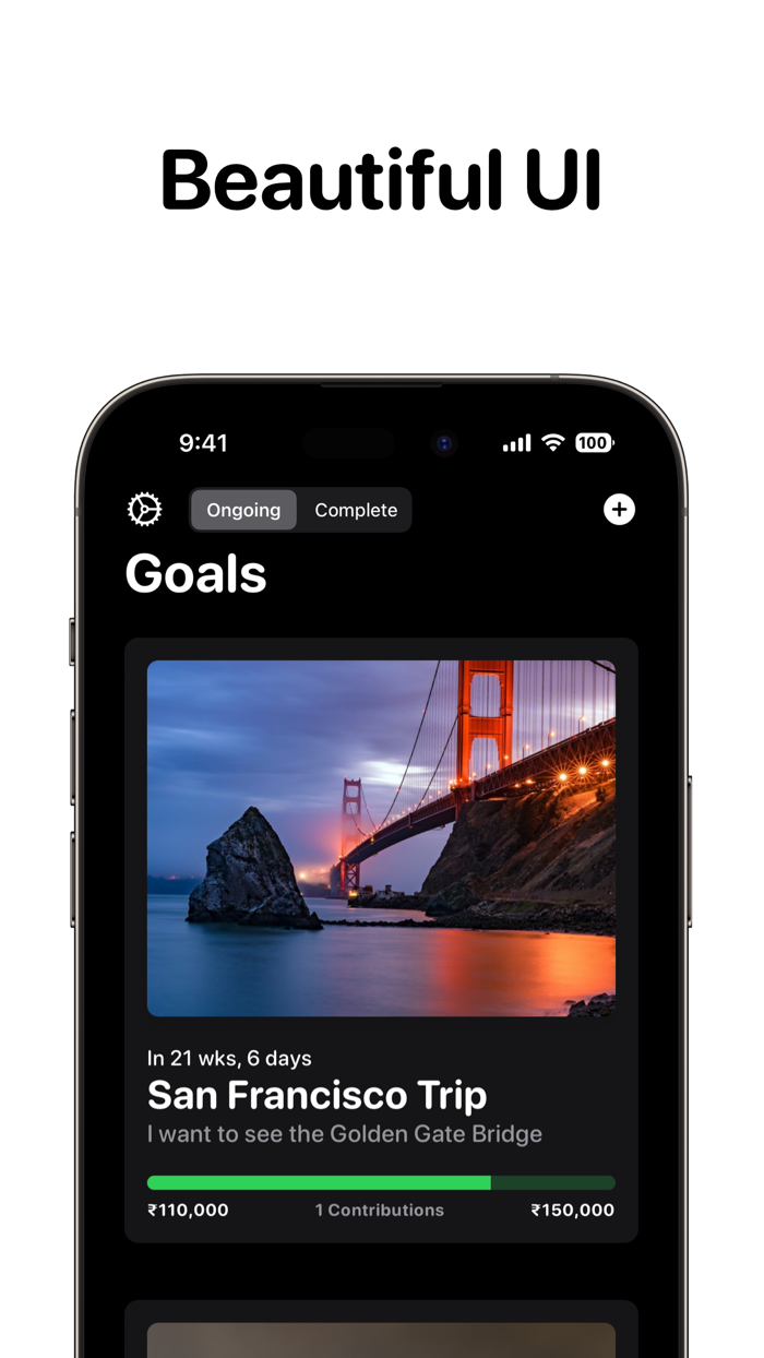 Goaley - Finance Goals Tracker
