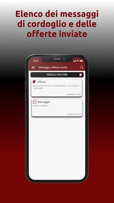 Gli Angeli Onoranze Funebri Screenshot