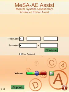 MeSA-AE Assist screenshot #1 for iPad