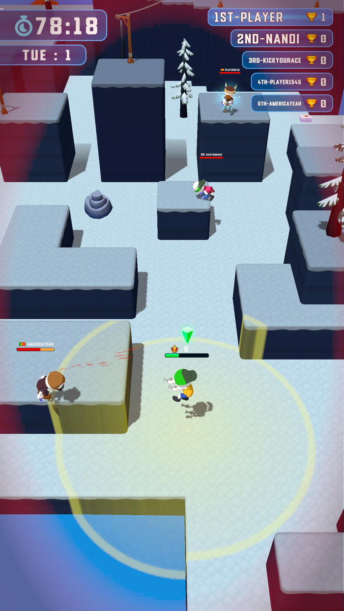 Shoot and Survive PVP