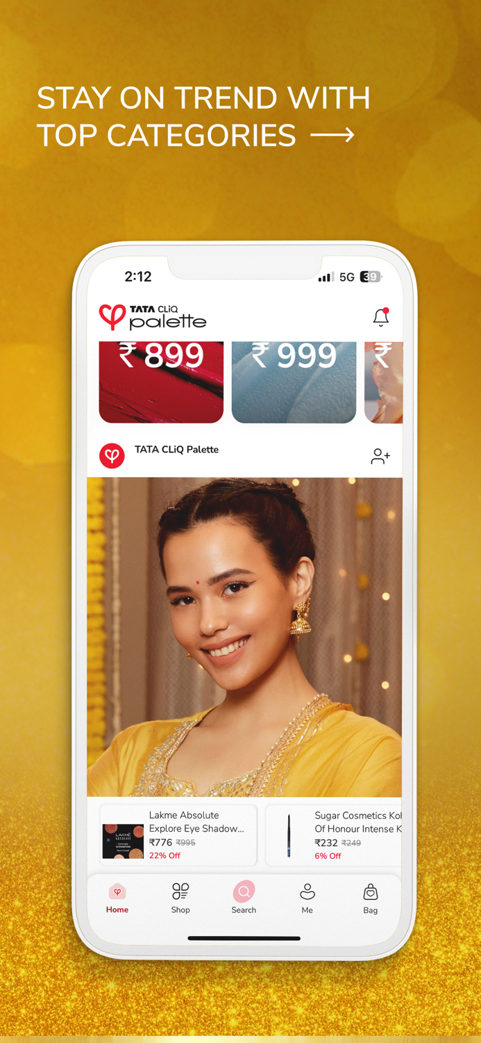 Tata CLiQ Palette Shop Beauty