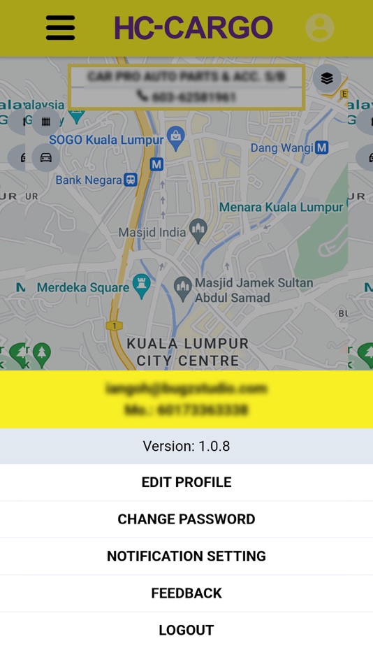 #3. HC CARGO (iOS) Με: CAR PRO AUTO PARTS & ACC SDN BH