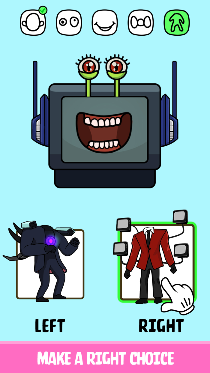 Left Or Right Mix Monster