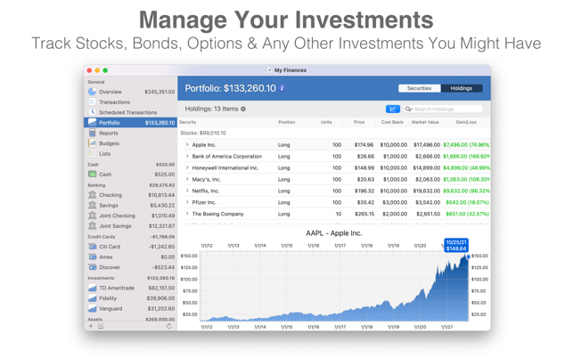 ‎Siehe Finance 2 Screenshot