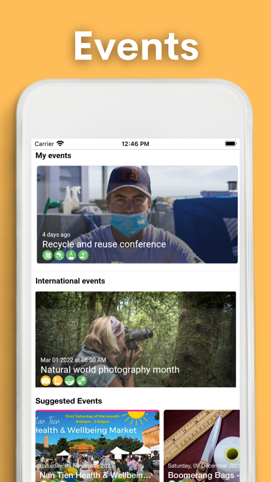 #5. EcoSocial - environmental hub (iOS) 由: Loco Project Pty Ltd