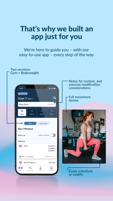 Plus +1: Pregnancy Workouts Screenshot