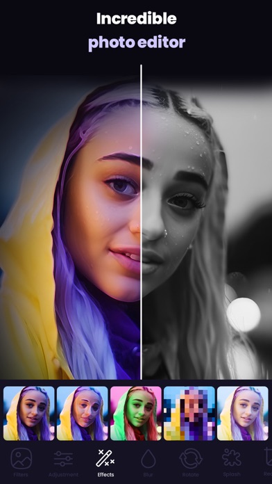 Photo fusion to make stories Screenshot
