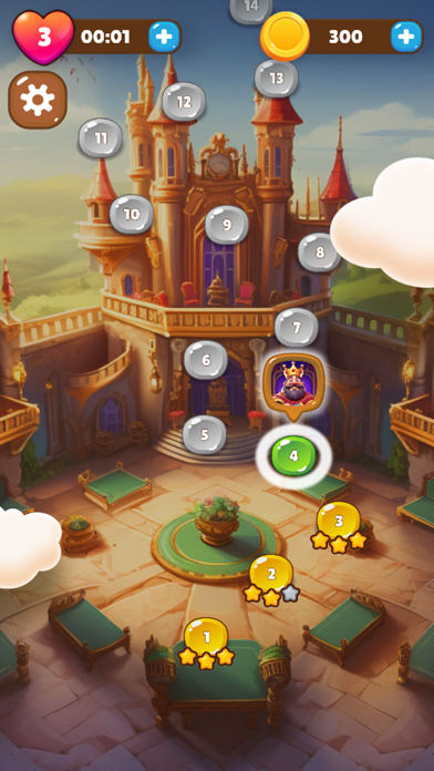 Castle Match: Royal Puzzle Screenshot