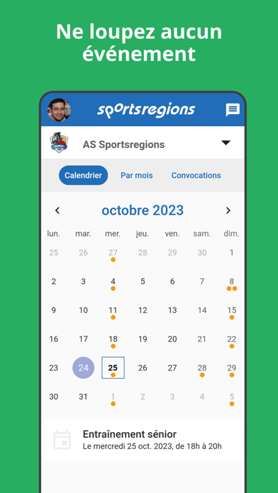 Sportsregions Screenshot