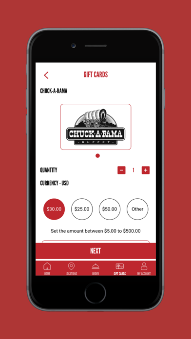 Chuck-A-Rama Buffet Screenshot
