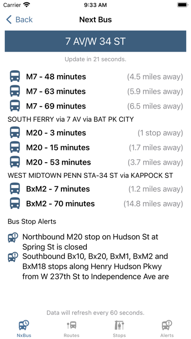 NxBusNY Screenshot