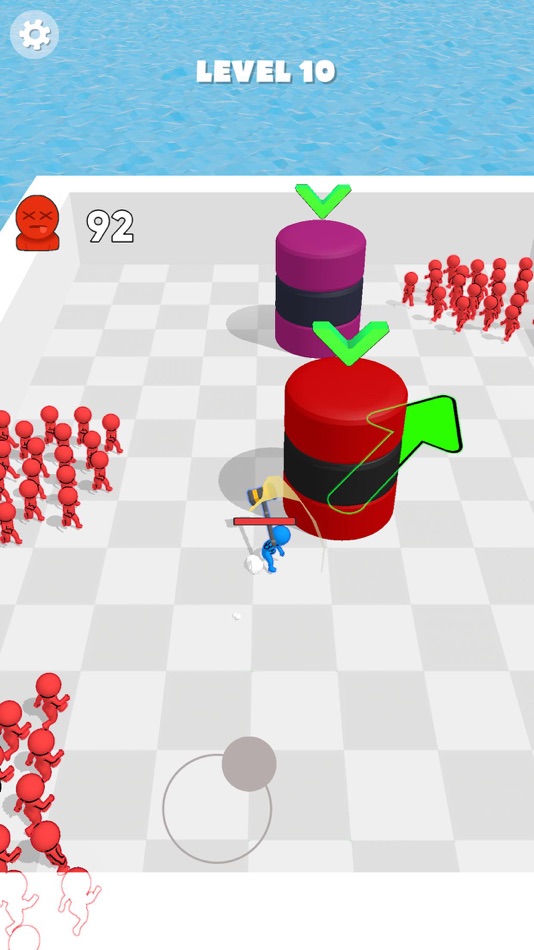 #3. Stack Shooter 3D! (iOS) 由: Gametator