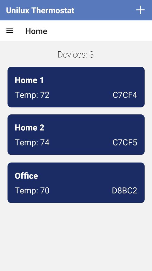 #3. Unilux Thermostat App (iOS) Bởi: Vast Industrial Corp